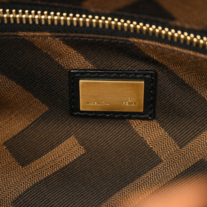 Fendi Calf Hair Leopard Print Zucca Large Peekaboo Iconic Satchel Tobacco 6 of 9