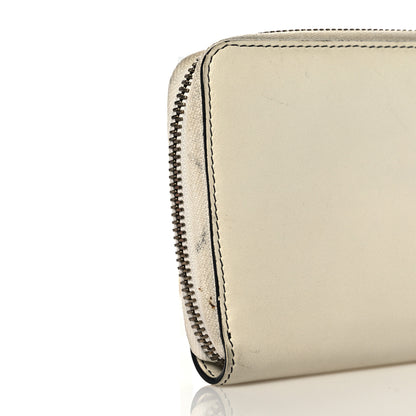 Christian Dior Calfskin Niki De Saint Phalle Love Zip Around Wallet Off White 17 of 19