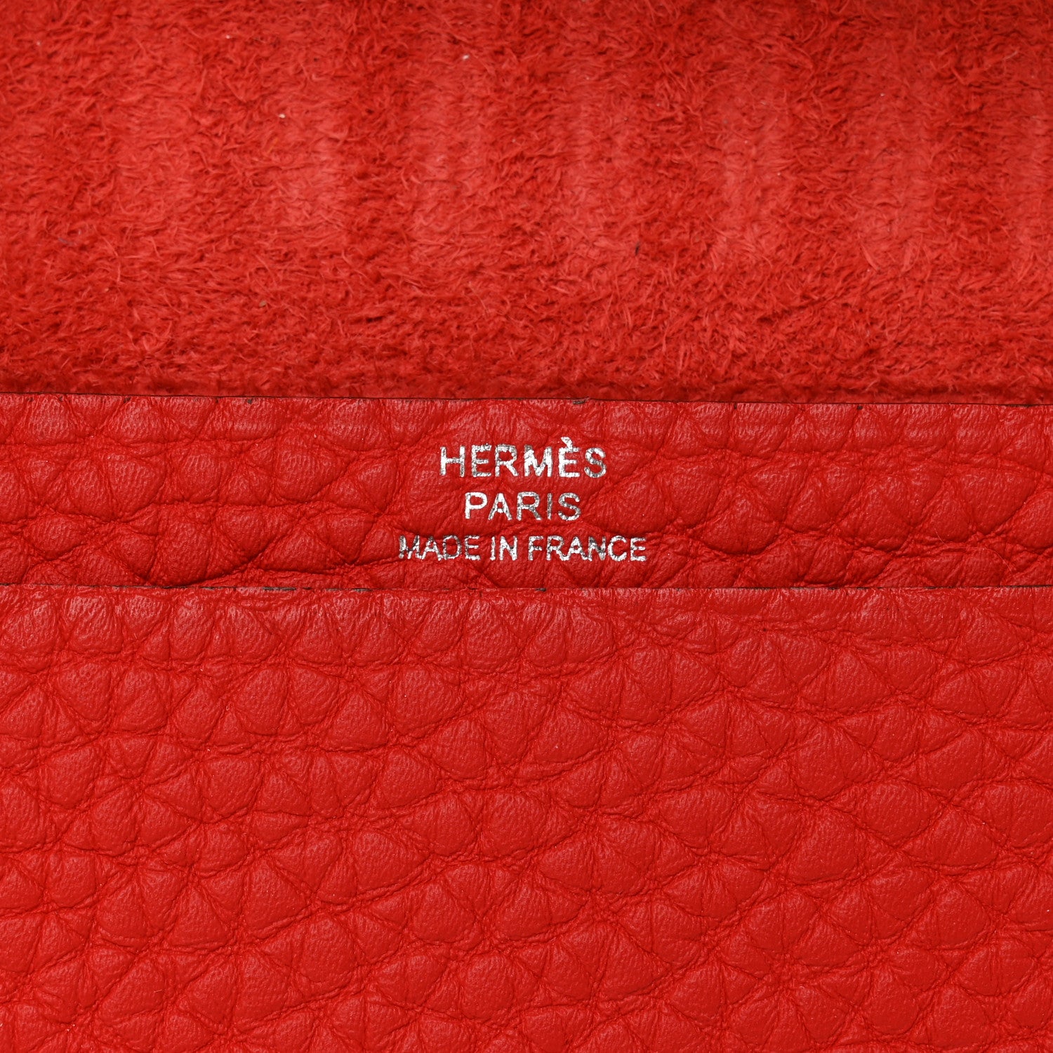 Hermes Taurillon Clemence Ulysse Mini Notebook Rouge De Coeur 6 of 8