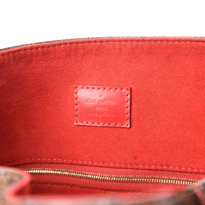 Louis Vuitton Damier Ebene Caissa Hobo Cherry 8 of 10