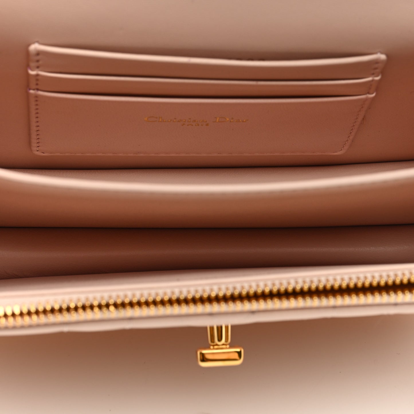 Lambskin Macrocannage Mini Miss Caro Bag Rose Quartz