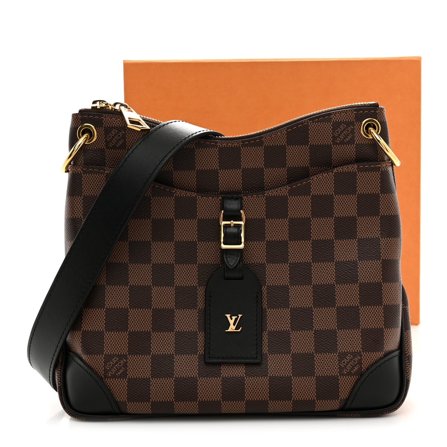 Damier Ebene Odeon PM Black