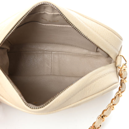 Chanel Caviar Quilted Camera Case Beige Clair 5 of 11