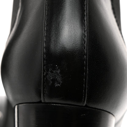 Louis Vuitton Calfskin Monogram Star Trail Chelsea Ankle Boots 40 Black 9 of 9