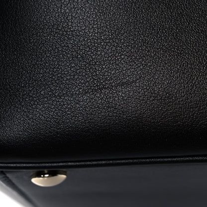 Versace Calfskin Medium Palazzo Empire Bag Black 12 of 14