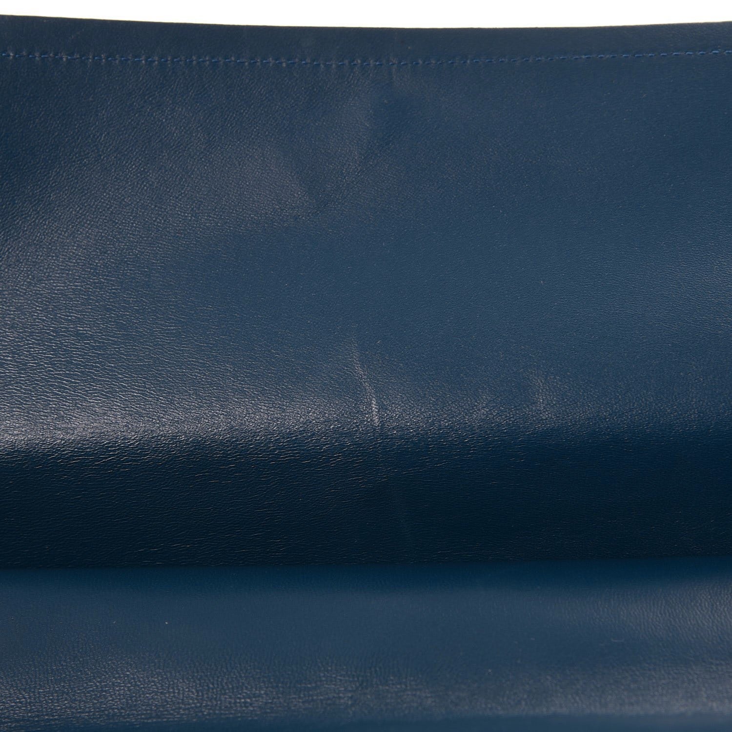 Chanel Patent Quilted Jumbo Double Flap Blue 10 of 18