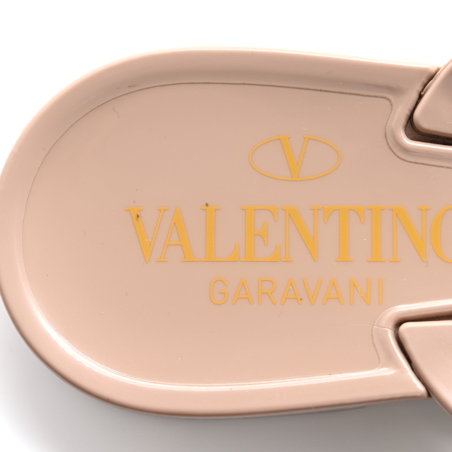 Valentino Garavani PVC Jelly Rockstud Bow Thong Sandals 36 Poudre 10 of 11