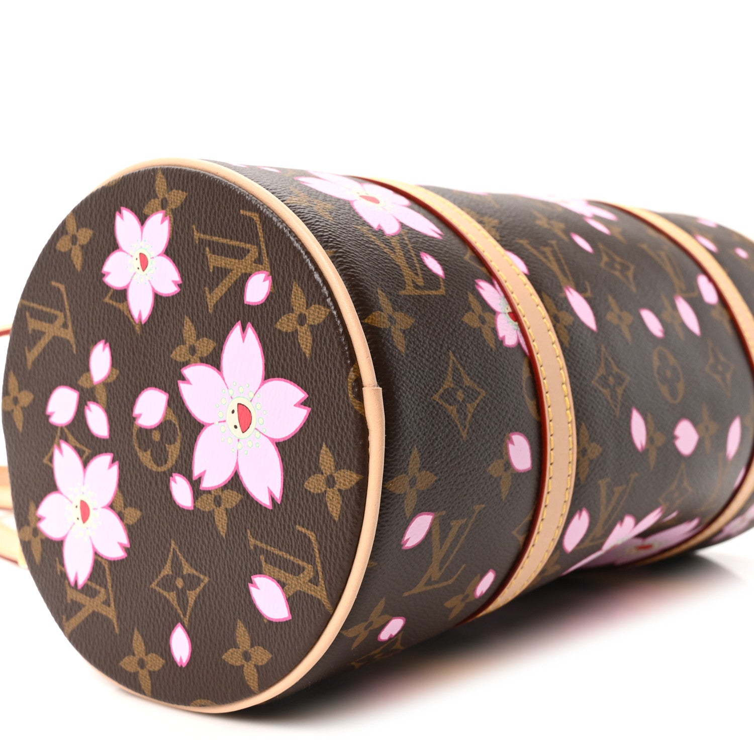 Louis Vuitton LV X TM Monogram Cherry Blossom Papillon Sakura Brown 9 of 11