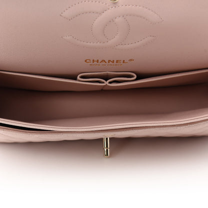 Chanel Caviar Quilted Medium Double Flap Light Pink 6 of 11