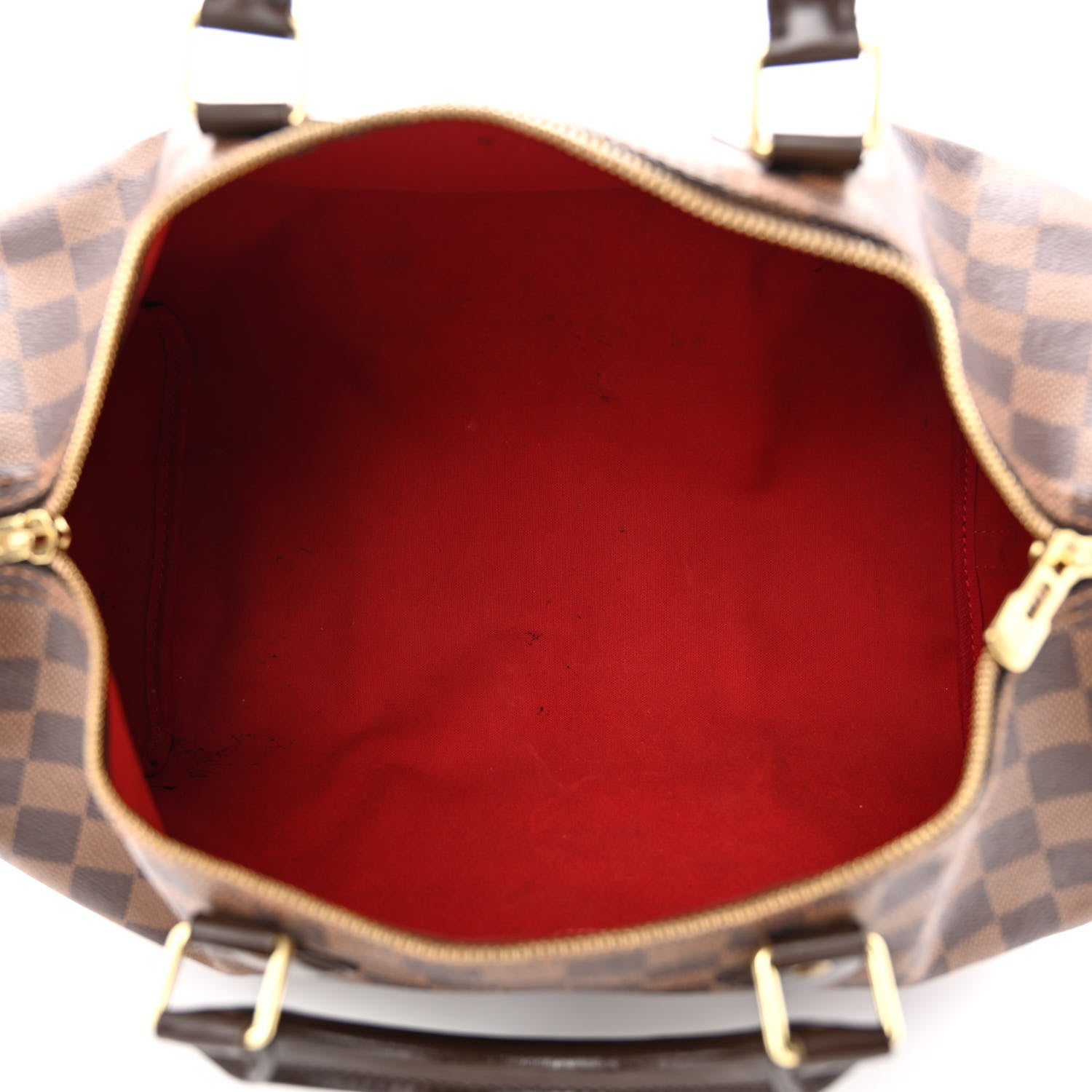 Louis Vuitton Damier Ebene Speedy Bandouliere 35 5 of 13