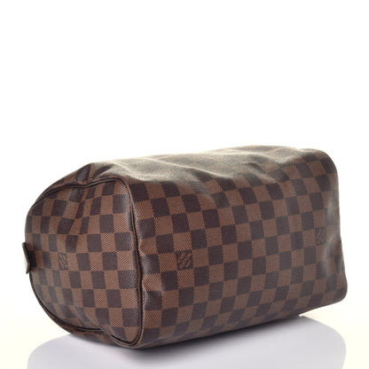 Louis Vuitton Damier Ebene Speedy 25 4 of 9