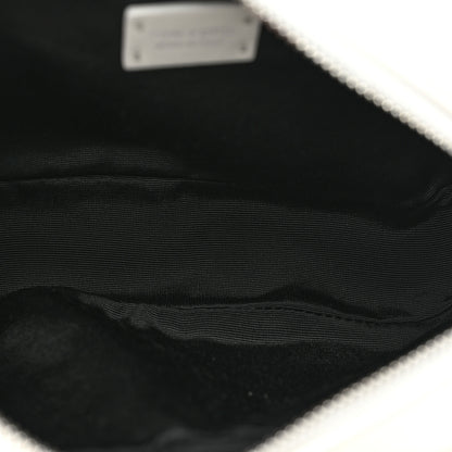 Tom Ford Grained Calfskin Soleil Cosmetic Pouch White 5 of 7