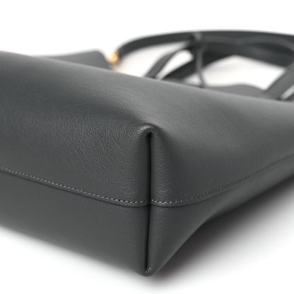 Saint Laurent Calfskin Toy Shopping Tote Earth Grey 8 of 11