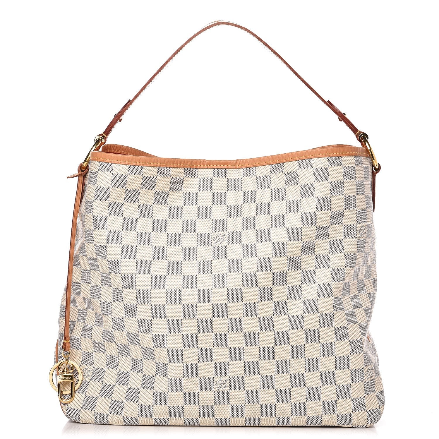 Louis Vuitton Damier Azur Delightful MM Pink 1 of 12