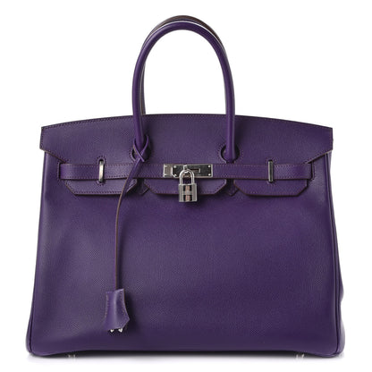 Hermes Epsom Birkin 35 Iris 1 of 43
