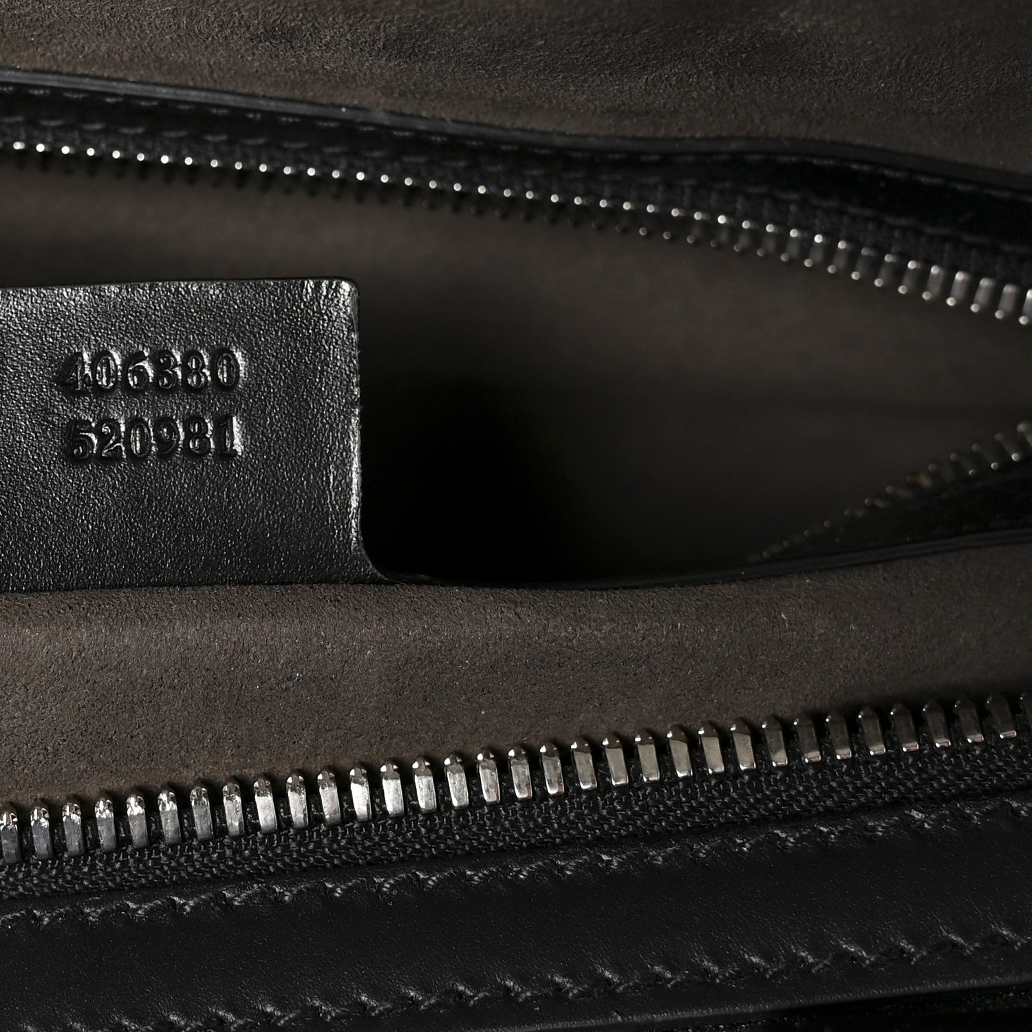 Gucci Guccissima Signature Medium Duffle Black 6 of 9