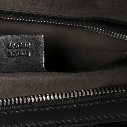 Gucci Guccissima Signature Medium Duffle Black 6 of 9