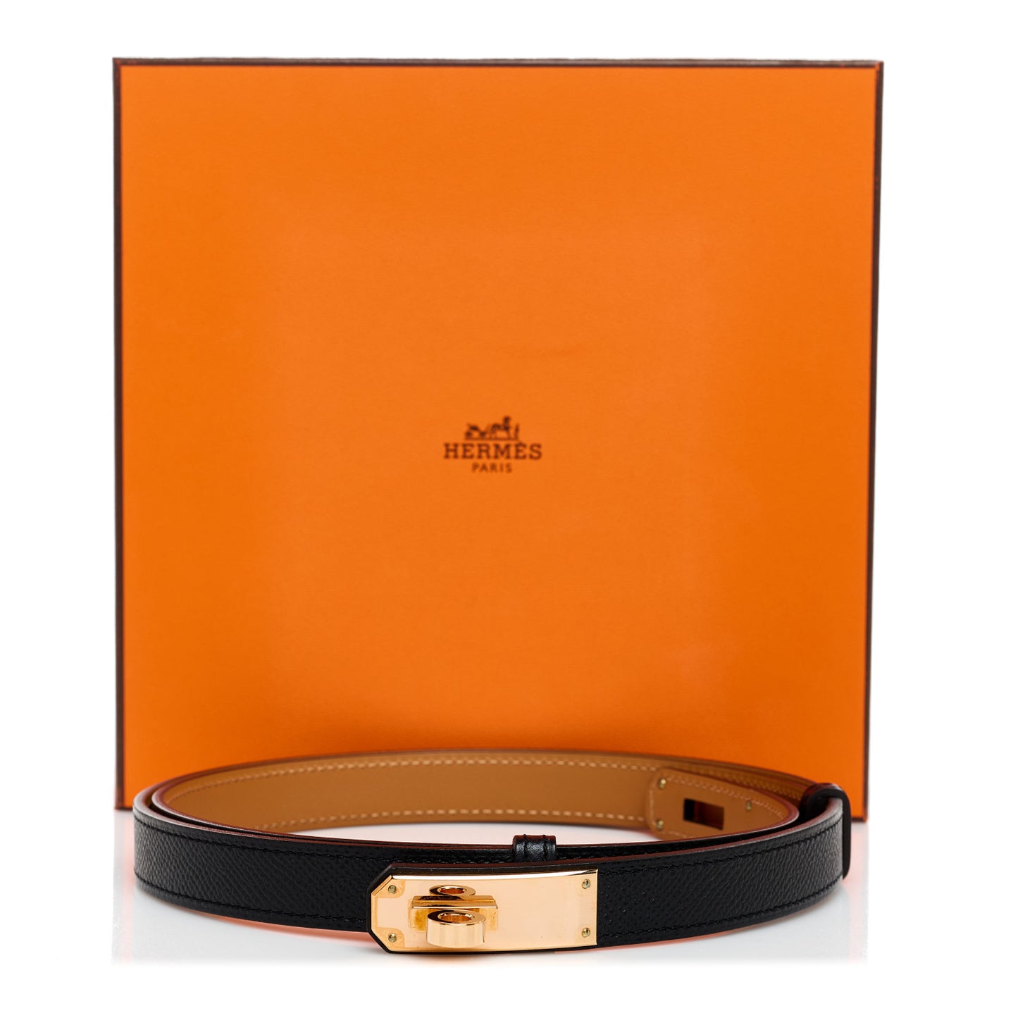 Epsom Kelly Belt Black