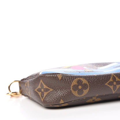 Louis Vuitton Monogram 2018 Christmas Animation Mini Bears Pochette Accessories 8 of 10