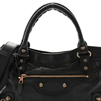 Balenciaga Agneau Giant 12 Rose Gold Hardware First Black 8 of 12