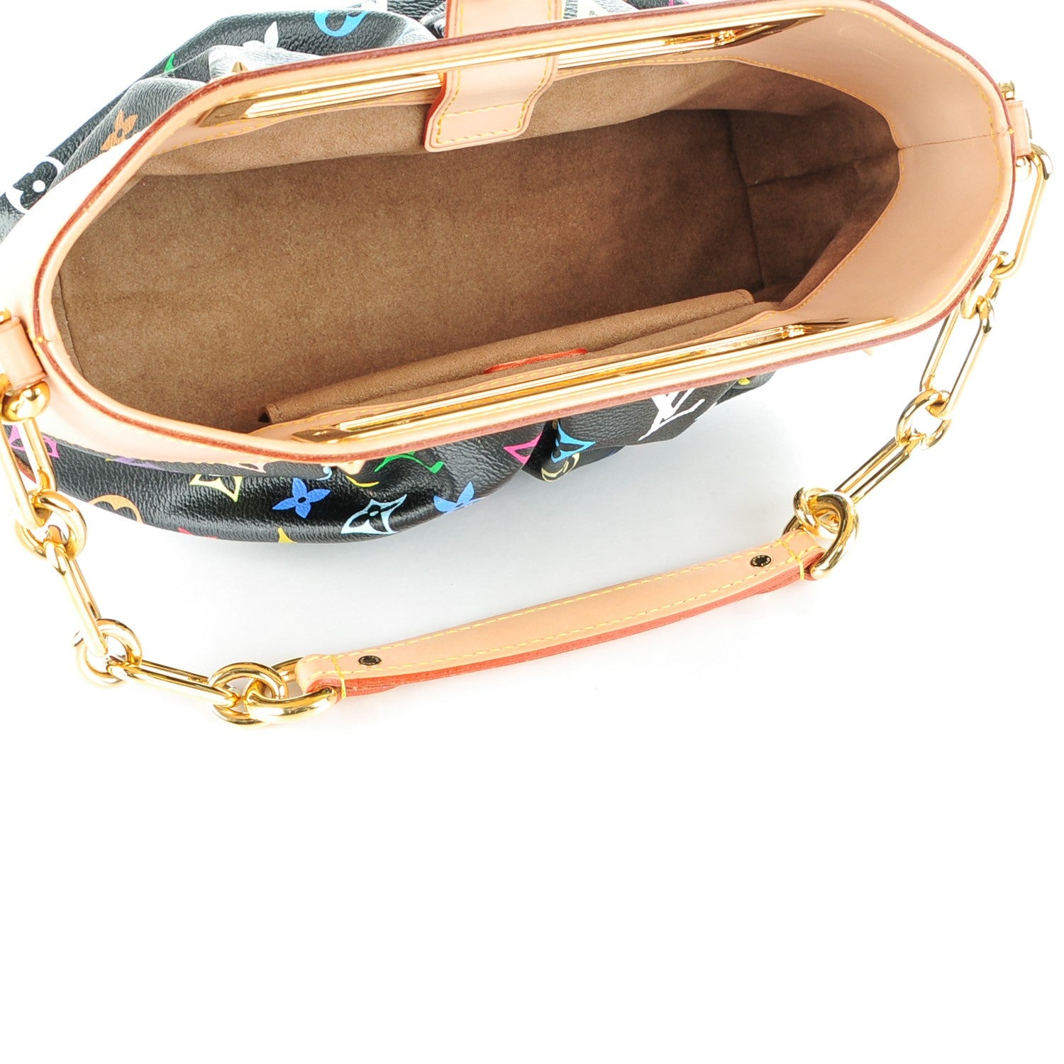 Louis Vuitton Monogram Multicolor Judy PM Black 5 of 7