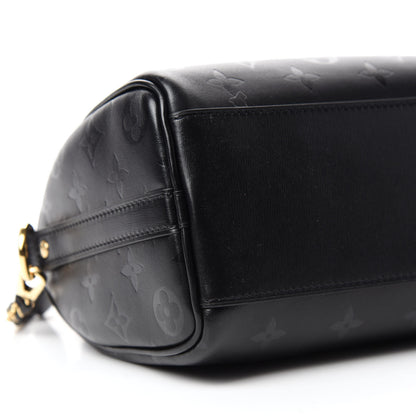 Louis Vuitton Monogram Ink Speedy BB Black 6 of 10