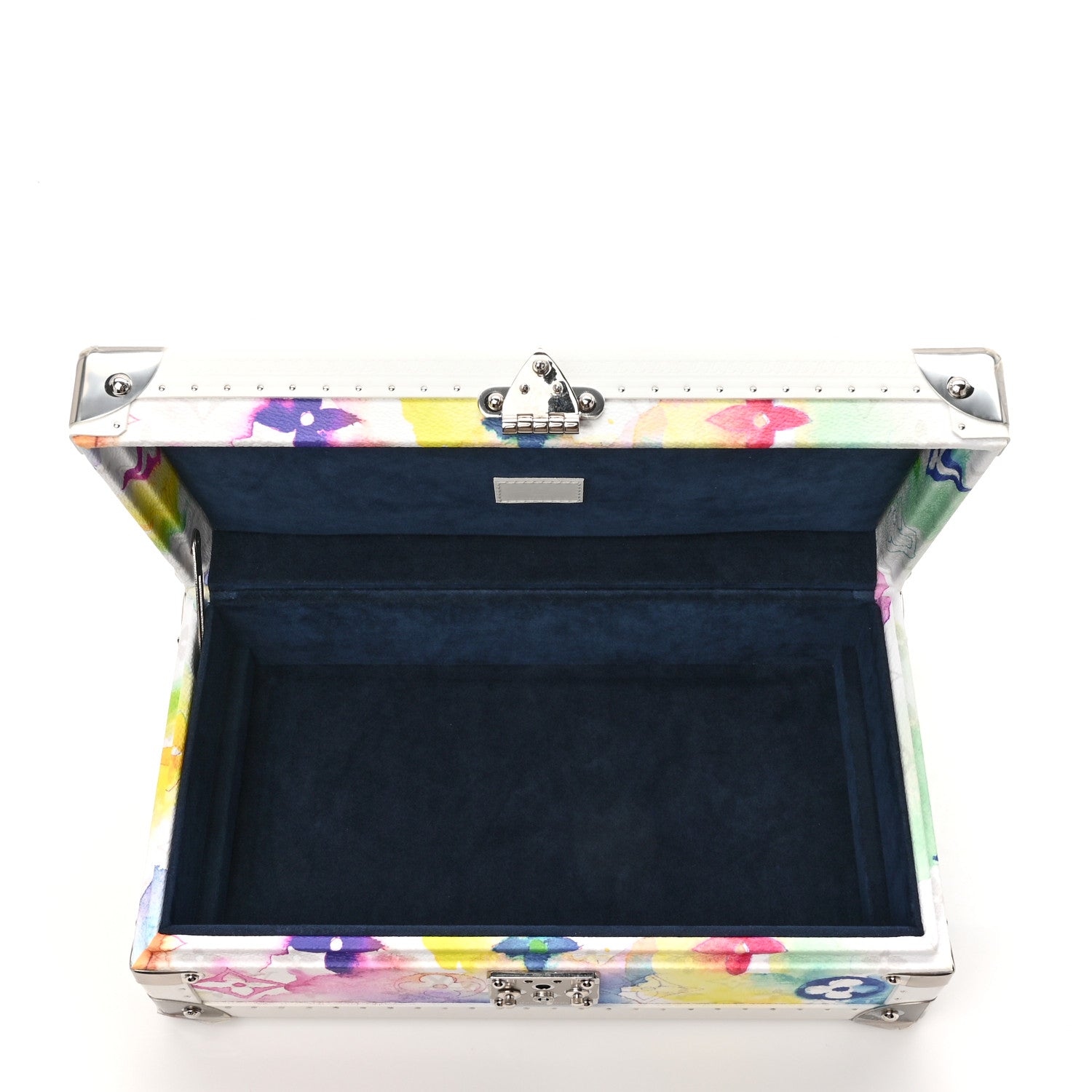 Louis Vuitton Monogram Watercolor Coffret 8 Watch Case Multicolor 7 of 8