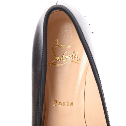 Christian Louboutin Shiny Nappa La Massine Flats 39 Black 7 of 9
