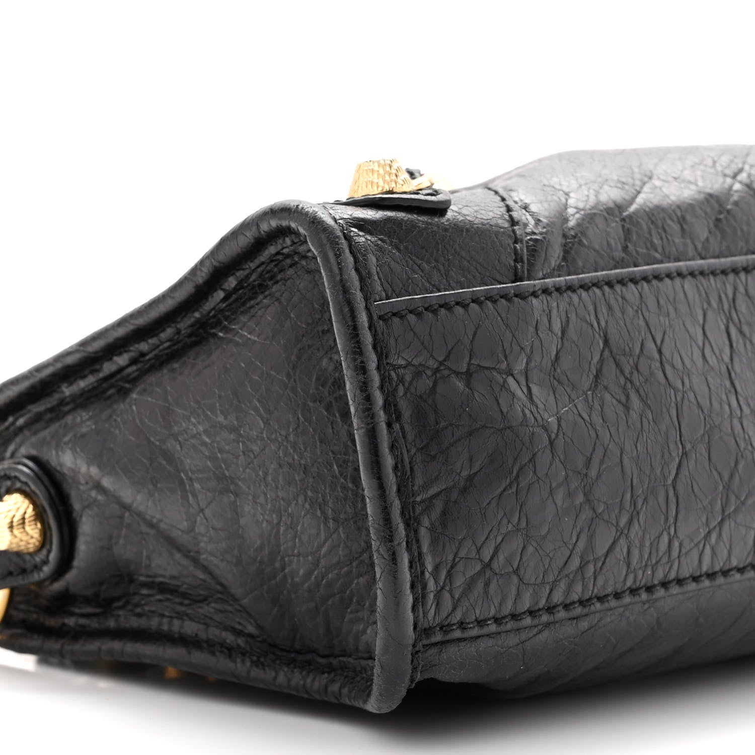 Balenciaga Agneau Giant 12 Gold Hardware Mini City Black 9 of 10