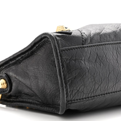 Balenciaga Agneau Giant 12 Gold Hardware Mini City Black 9 of 10