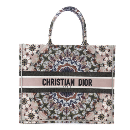 Christian Dior Canvas Embroidered KaleiDioroscopic Book Tote Multicolor 1 of 10