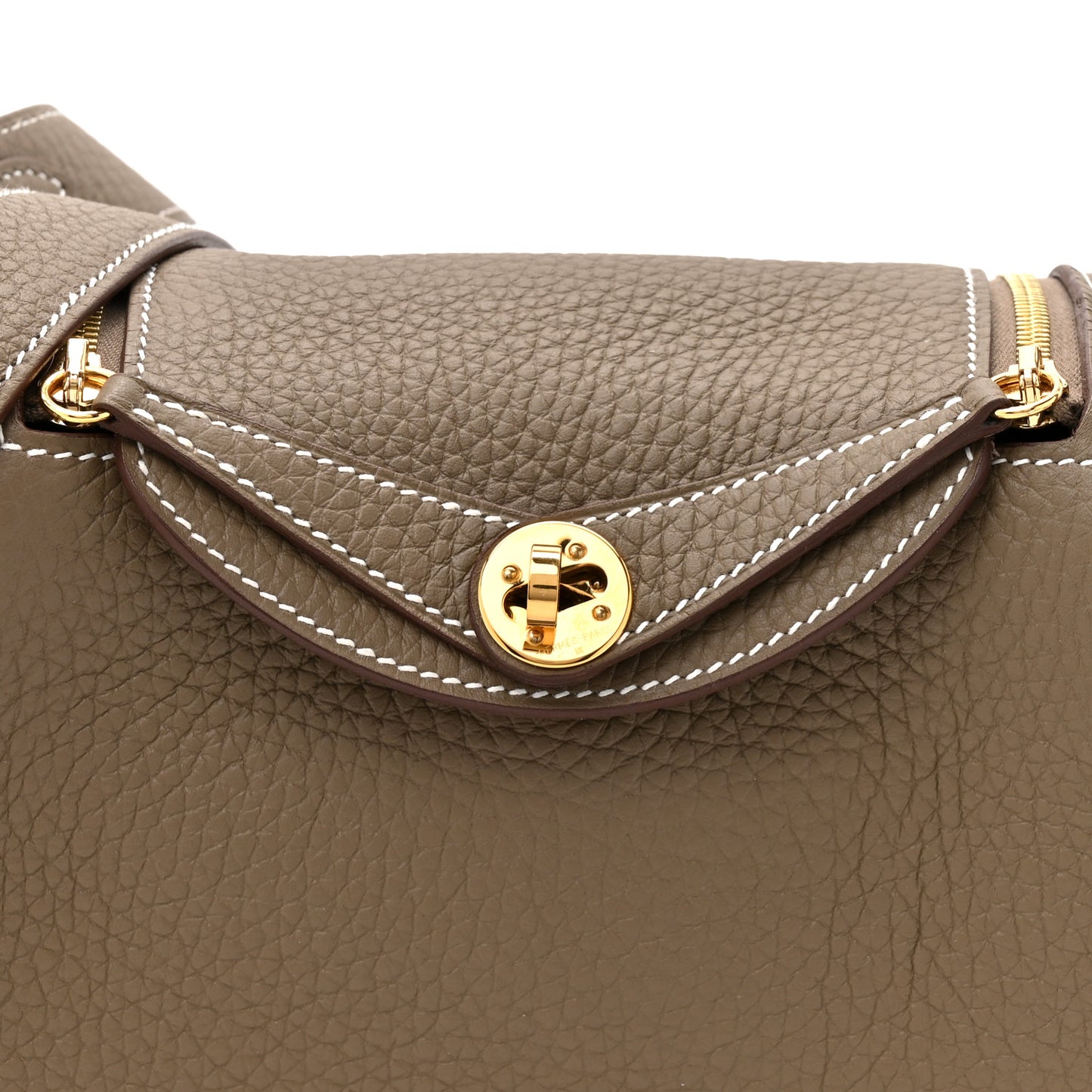 Taurillon Clemence Mini Lindy 20 Etoupe