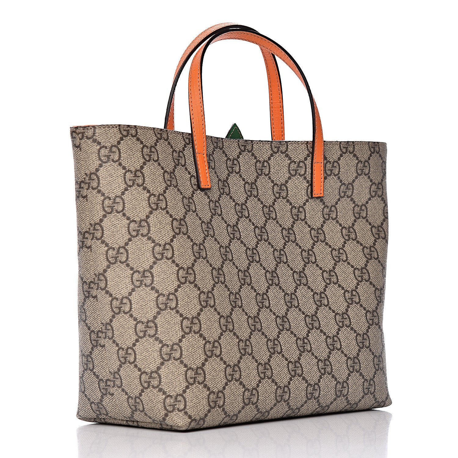 GUCCI GGスプリームパイナップル柄 スモールトート Gucci GG Supreme Monogram Kids Pineapple Tote 494790 – FASHIONPHILE