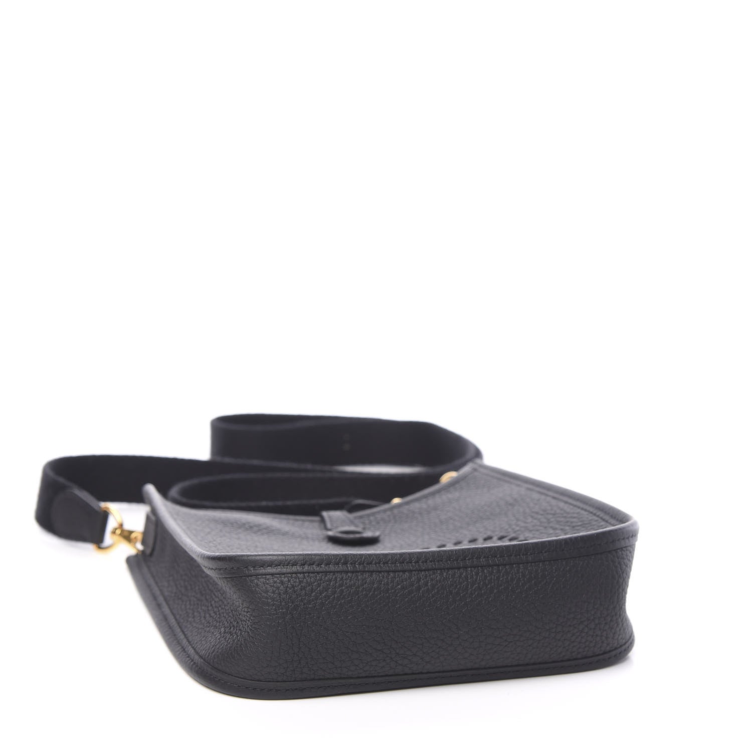 Hermes Taurillon Clemence Evelyne TPM Black 3 of 10