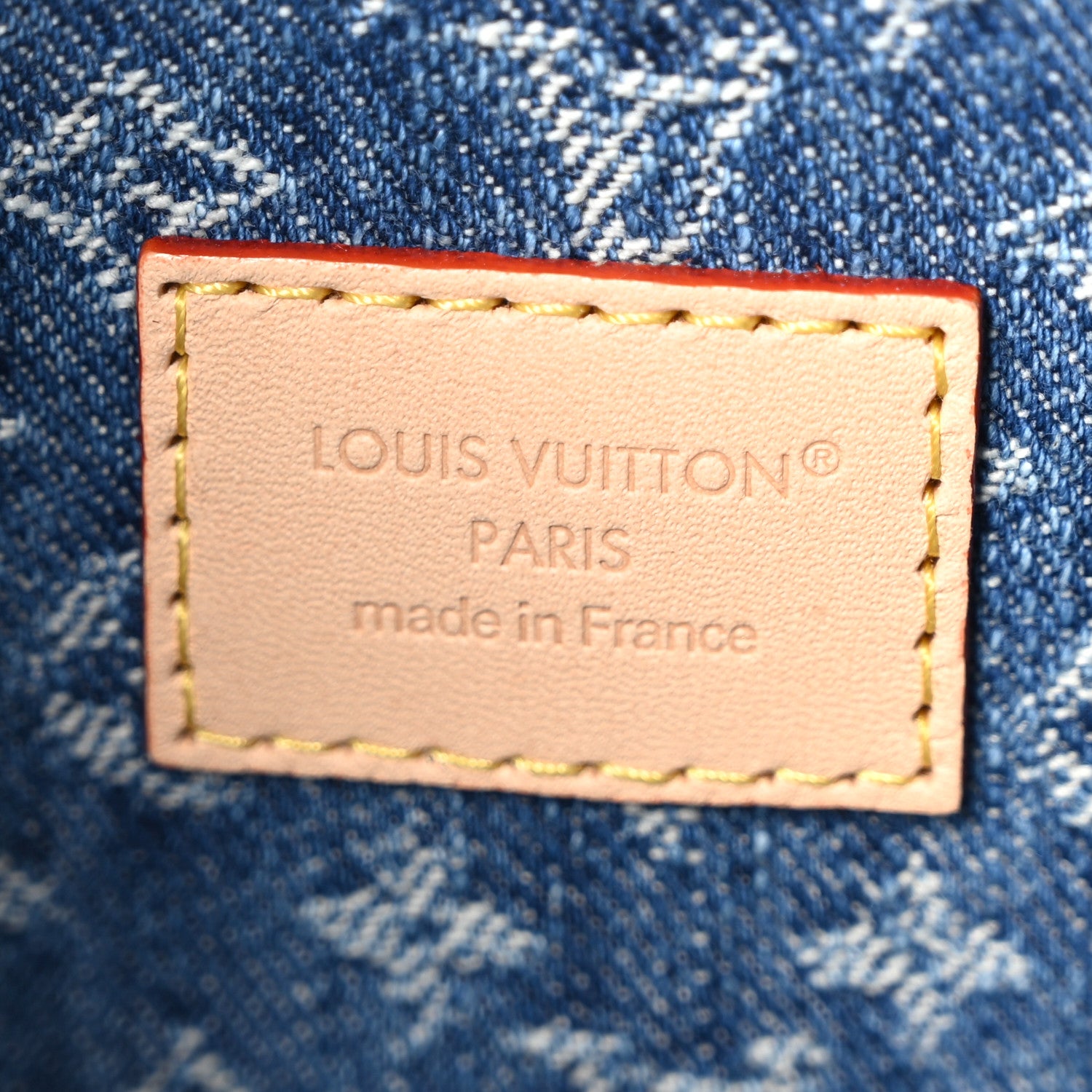 Louis Vuitton Monogram Denim Onthego PM Blue 6 of 10