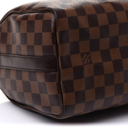 Louis Vuitton Damier Ebene Speedy Bandouliere 25 8 of 19