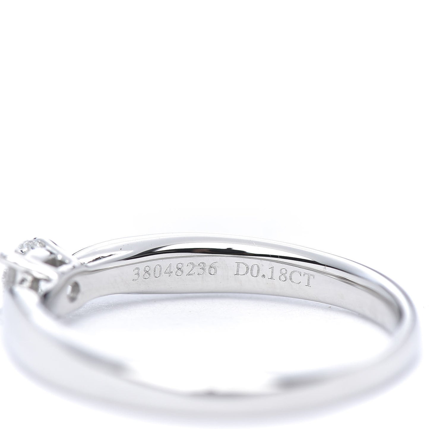 Platinum Diamond .18ct Harmony Solitaire Engagement Ring 49 4.75