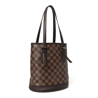 Louis Vuitton Damier Ebene Marais Bucket 23 4 of 10