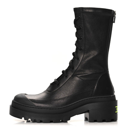 Christian Dior Nappa Stretch Dior Arcade Boots 37 Black 1 of 8