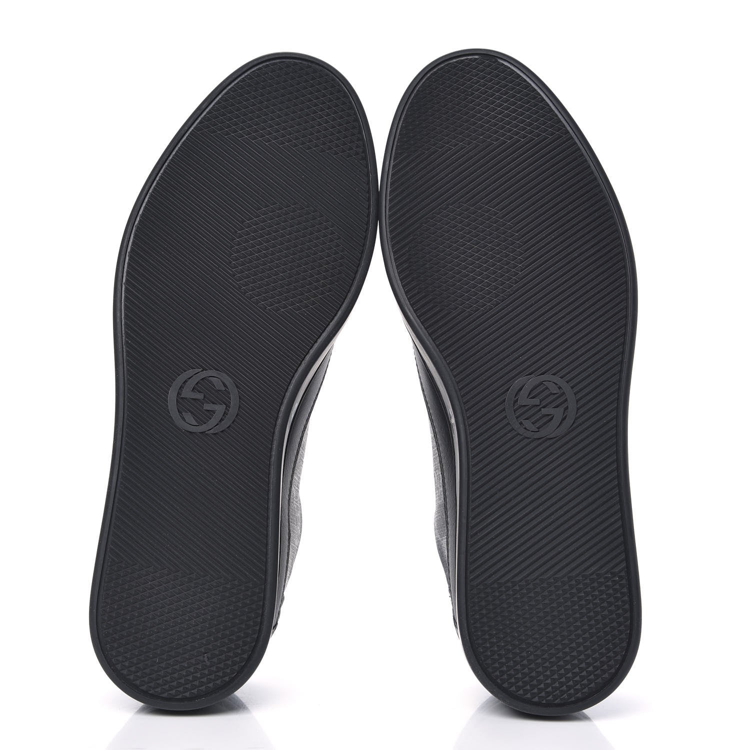 Gucci GG Supreme Monogram Low Top Sneakers 7 Black 5 of 8