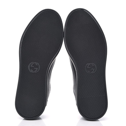 Gucci GG Supreme Monogram Low Top Sneakers 7 Black 5 of 8