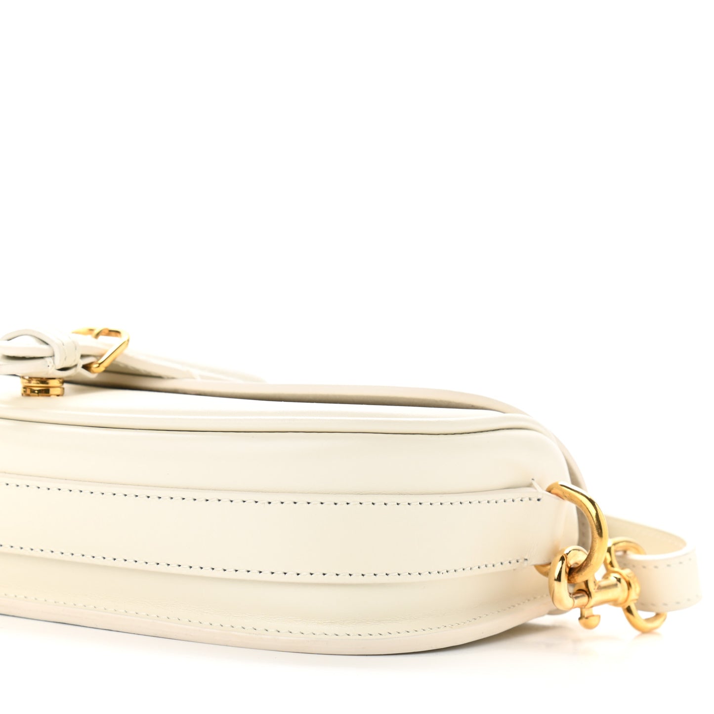 Box Calfskin East West Bobby Bag Latte