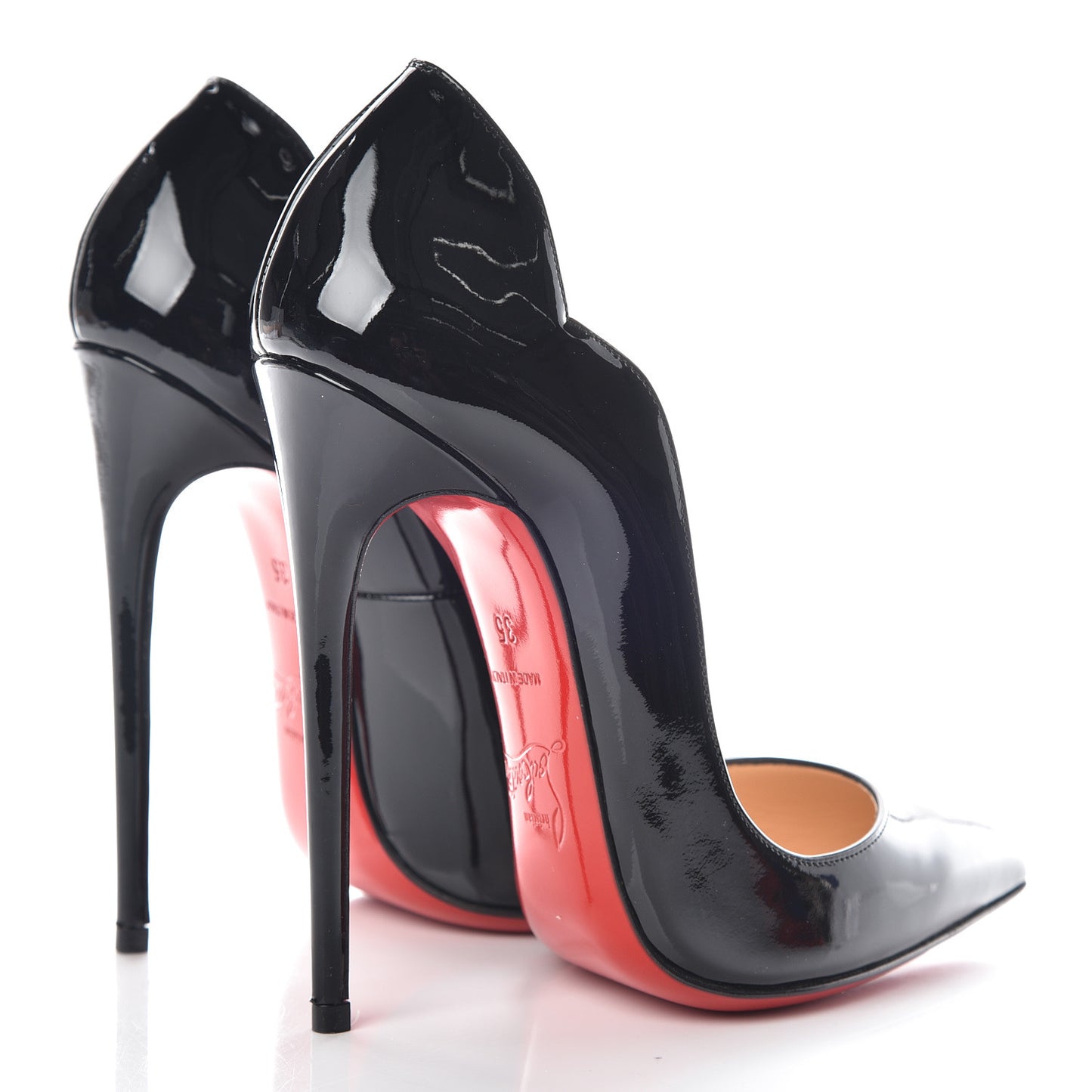 Patent Hot Chick 130 Pumps 35 Black