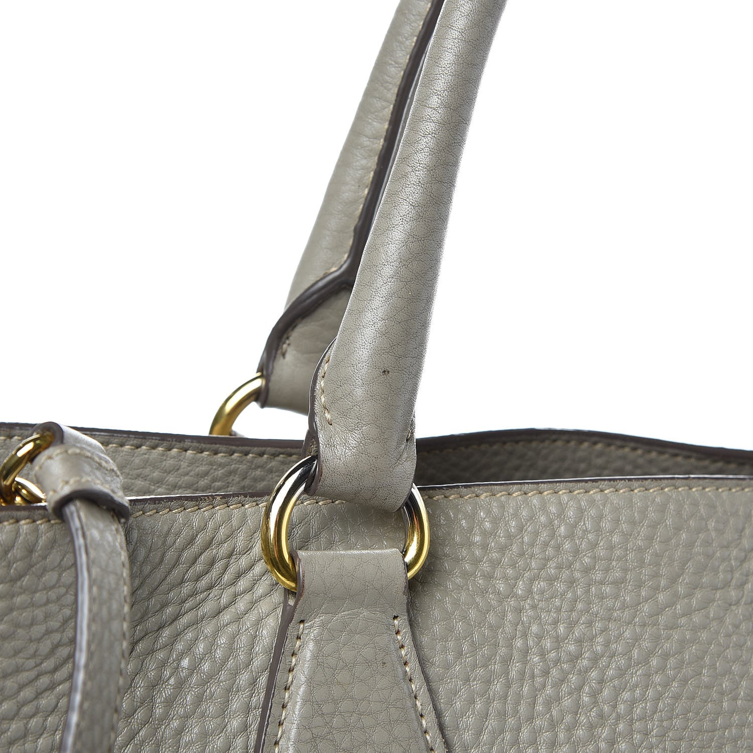 Prada Vitello Daino Tote Pomice 17 of 22