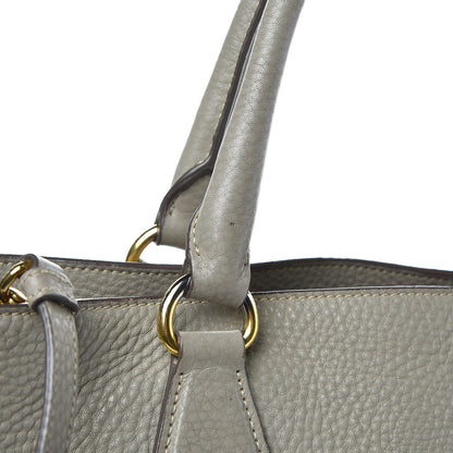 Prada Vitello Daino Tote Pomice 17 of 22
