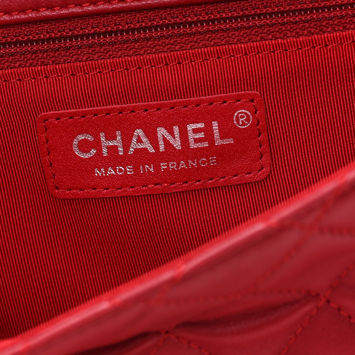 Chanel Lambskin Quilted Small Hula Hoop Flap Red 6 of 10