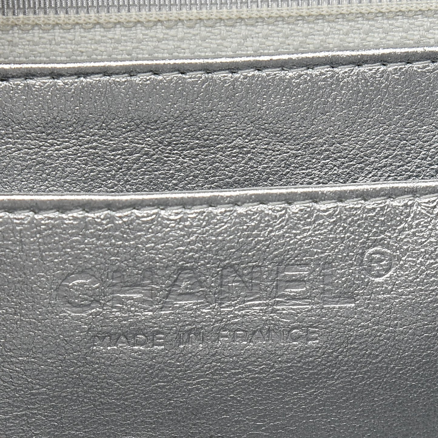 Metallic Lambskin Quilted Maxi Single Flap Silver