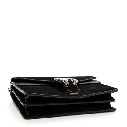 Gucci Suede Small Dionysus Shoulder Bag Black 4 of 11