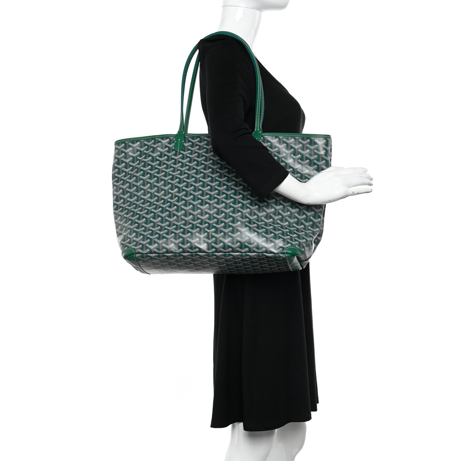 Goyard Goyardine Artois MM Green 2 of 10
