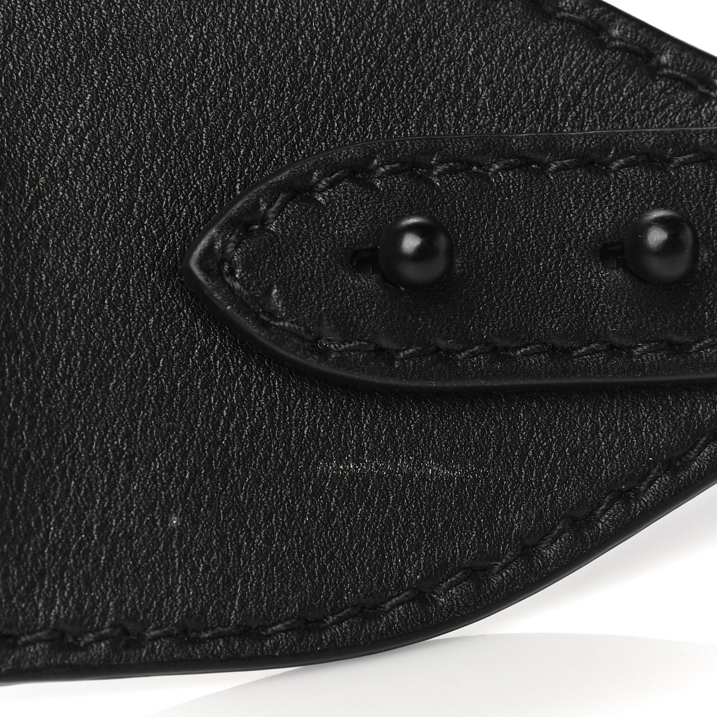 Canvas Embroidered Shoulder Strap Black